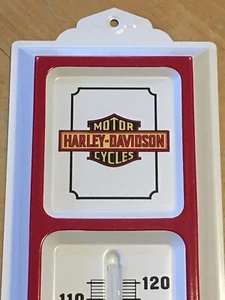 VENTA DE MOTOCICLETAS HARLEY DAVIDSON VINTAGE - SERVICIO TERMÓMETRO METÁLICO EE. UU. - Imagen 1 de 8