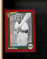 2023 Panini Chronicles Classics Red Jim Gilliam #d 17/100 #20