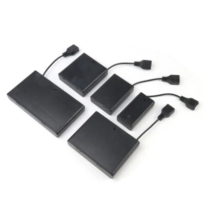 2/3/4/6/8 AA Battery 12V Battery Holder With Switch USB Powerbank Supply Battery - Image 1 of 4