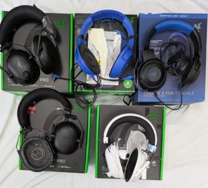 5er Set Razer Kopfhörer- Einzelteile / Defekte Bastelware A - Bild 1 von 2