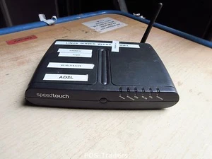 THOMSON SPEEDTOUCH 580 Routeur modem ADSL sans fil WiFi EXCL PSU - 1X ANTENNE - Photo 1/3
