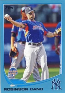 (77) 2013 Topps Update ROBINSON CANO Walmart Blue All-Star Yankees #US323 LOT - Picture 1 of 1