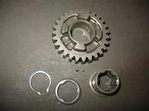 1996 XR250R TRANSMISSION MAIN SHAFT SIXTH GEAR INPUT HONDA XR 250 1996-2004 - Foto 1 di 3