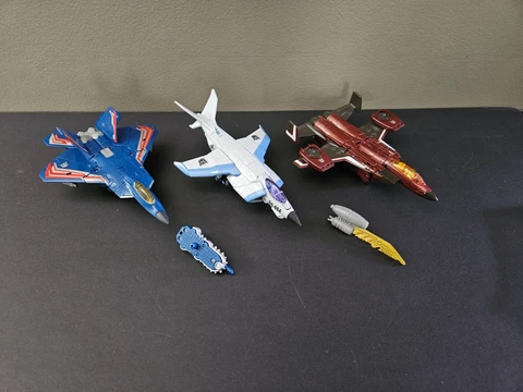 Transformers Figure Lot - Thundercracker, Jetblade, Thrust - DOTM; Hunt; Etc Cover
