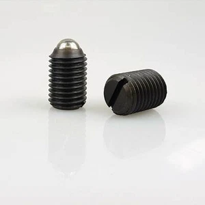 Spring Plungers with Ball and Slot M12 Steel - Reinforced Spring Compression - Picture 1 of 2