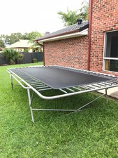Large Trampoline Rectangular. Olympic Size. Pickup Loganholme.. 