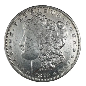 1879 Morgan Dollar 90% Silver $1 U.S Coin # 2032 - Picture 1 of 5