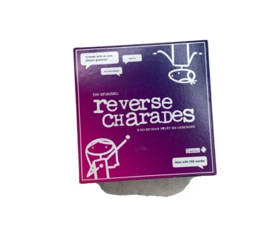 The Orginal Reverse Charades Knyxx Brand Party Game Purple Box  - Image 1 of 4