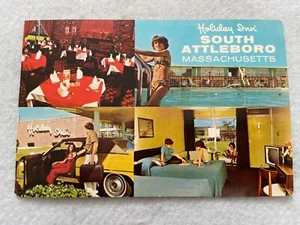 Postal vintage de Holiday Inn, South Attleboro Massachusetts - Imagen 1 de 2