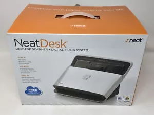 Neat Desk ND-1000 Desktop Scanner & Digital Filing System, Black - Open Box - Picture 1 of 13