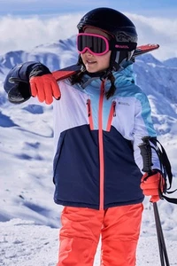 Mountain Warehouse Galactic Kids Ski Jacket Detachable Hood Boys Waterproof Coat - Picture 1 of 28