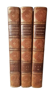 Das christliche System: Lehren & Pflichten | 3 Bände | Thomas Robinson | 1812 - Bild 1 von 24
