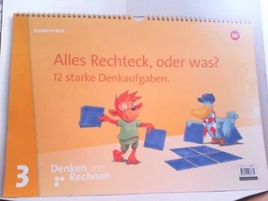 Denken und Rechnen Klasse 3 . Alles Rechteck, oder was? - 12 starke Denkaufgaben - Bild 1 von 1
