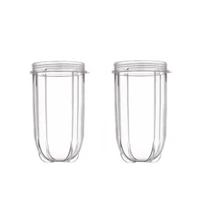 Sduck Magic Bullet Replacement Cups, 2 PCS Replacement 16 Ounce Jar Cups Fit ... - Picture 1 of 3