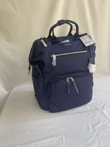 NEW Tumi Voyageur IRMA 16.1” FRAMED Polyester Laptop Backpack - INDIGO NAVY BLUE - Picture 1 of 10