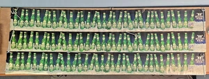 3 Vintage 1993 ROLLING ROCK 33 Bottles Of Beer Latrobe Pale Ale Promotional sign - Picture 1 of 17