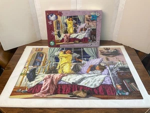 Complete ! *Slumber Party* 399 Piece Family Puzzle 400 500 Sleep-Over Teen Girl - Picture 1 of 15