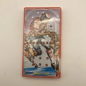 Vintage Mini-Mate Lucky Ball Hand Held Mini FOOTBALL Pinball ~ 1976 Bluebox - Picture 1 of 8