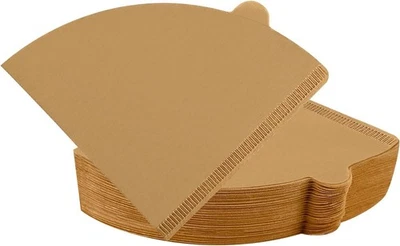 Filtros de café V60, filtros de cono #2, verter natural sin blanquear...  Foto 1 de 4