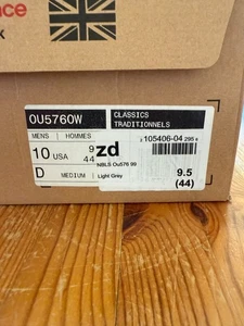 New Balance hergestellt in UK Größe 9,5 NBLS Ou576 99 hellgrau neu mit Karton 576 - Bild 1 von 5