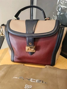Französische schicke Lancel Ledertasche Josephine Made in Italy - Bild 1 von 20