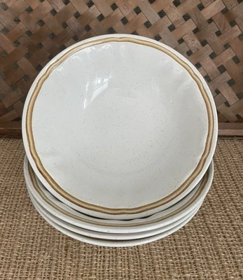 (4) Americana Bountiful Hearthside Stoneware Coupe Cereal Bowls Japan 6.5" Qty 4 - Image 1 of 4