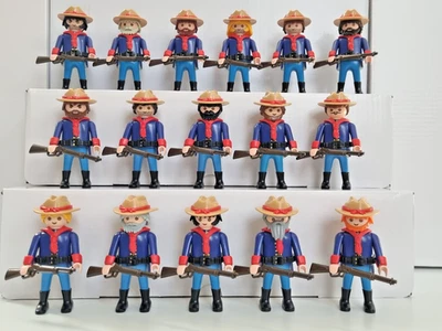 Playmobil® Western ACW Northerners Southerners Cavalry Soldier Figure S2R6B2 - Image 1 of 4