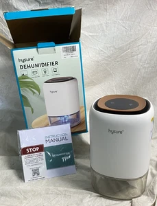 **NEW**Hysure Dehumidifier -Ultra Quiet/Color Lights/Automatic Shut-Off G278 - Picture 1 of 6
