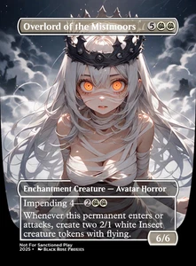 Overlord of the Mistmoors - MTG Anime Custom - Playtest - Foto 1 di 1