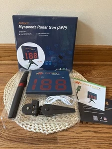 Myspeedz Baseball Training Speed Radar Gun 2.0 mit App Unterstützung Digitalanzeige - Bild 1 von 7