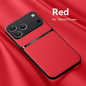 For iPhone 17 Pro Max/Air/17 Pro/17  Magnetic Leather Shockproof Case Slim Cover - Picture 1 of 14