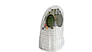 Halloween Decor Styrofoam Figure Disco Ghost G6 - Picture 1 of 4