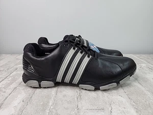 Scarpe da golf Adidas Tour 360 4.0 ClimaProof Traxion nere da uomo taglia 13 nuove senza scatola - Foto 1 di 10