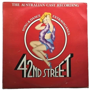 "42ND STREET" 1989 AUSTRALIAN CAST LP [Todd McKenney DEIN PERRY Nancye Hayes] - Picture 1 of 4