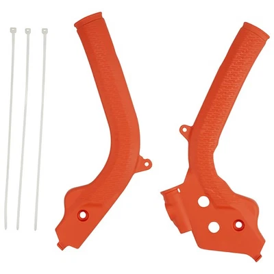 Protectores de cuadro UFO naranja para KTM 350 XC-F 2016-2018 Foto 1 de 2