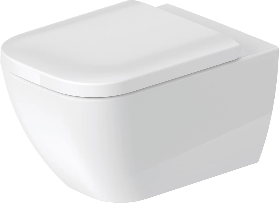 Duravit 222209 Happy D.2 Wall-Mounted Toilet White - Imagem 1 de 4