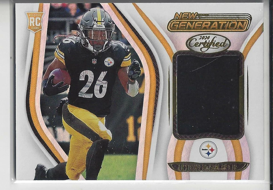 2020 Panini Certified Anthony McFarland Jr Relic Steelers RC Rare A194 - Image 1 of 1