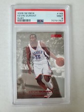 2008-09 KEVIN DURANT SKYBOX RUBY SP PARALLEL PSA 9 #8/50! UPPER DECK 2ND YEAR!