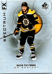 2020-21 SP Authentic Spectrum FX David Pastrnak #S-1 - Picture 1 of 2