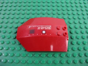 LEGO Dk Rojo Parabrisas 8x6x2 Curvo con "No Cubrir" DERECHO 7477 7298 #x224 40995 - Imagen 1 de 1