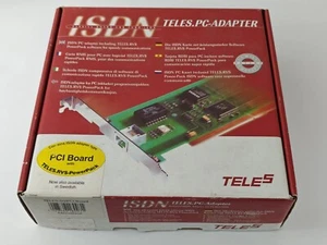 ISDN Tele5 PC Adapter von Teles AG, TELES.RVS, PCI, Full BOX - Bild 1 von 5
