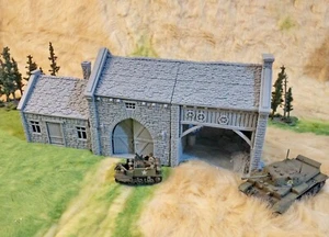 Greendale Bauernhaus & Scheune 28 mm Dorfgelände D&D Warhammer Bolt Action - Bild 1 von 6
