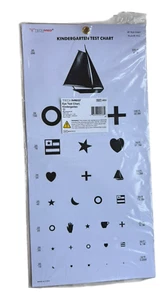 TechMed Kindergarten Eye Test Chart - 20' - Model 3052 - Picture 1 of 2