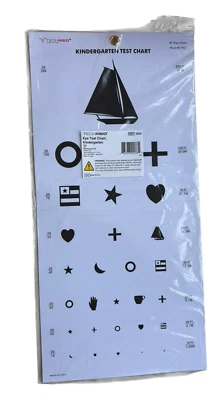 Tabla de prueba ocular TechMed Kindergarten - 20' - Modelo 3052 Foto 1 de 2