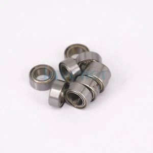 Rodamiento de bolas de ranura profunda de pared delgada R155ZZ 0,16""x0,32""x1/8"" ABEC3 10 piezas - Imagen 1 de 4