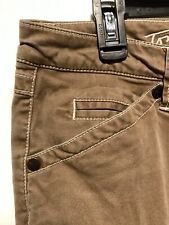 Tommy Hilfiger Jeans Pants Women's Size 10 Brown Bootcut Mid Rise Flap Pockets