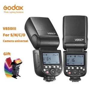 Godox V850III V850 III Flash Light Speedlite 2.4G wireless For Canon Nikon Sony - Picture 1 of 6