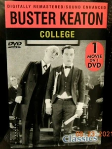 COLLEGE THE SILENT CLASSIC DVD Stars Buster Keaton NEW - Bild 1 von 2