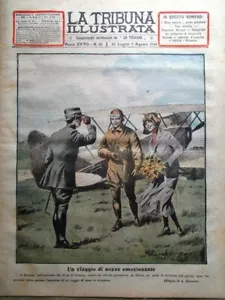 La Tribuna Illustrata 25 Luglio 1920 Beco Sudicio Somigli Conferenza Pace Ratti - Foto 1 di 4