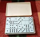 Vintage White-Black Domino Dnepropetrovsk Soviet Board Game Set in Original Box